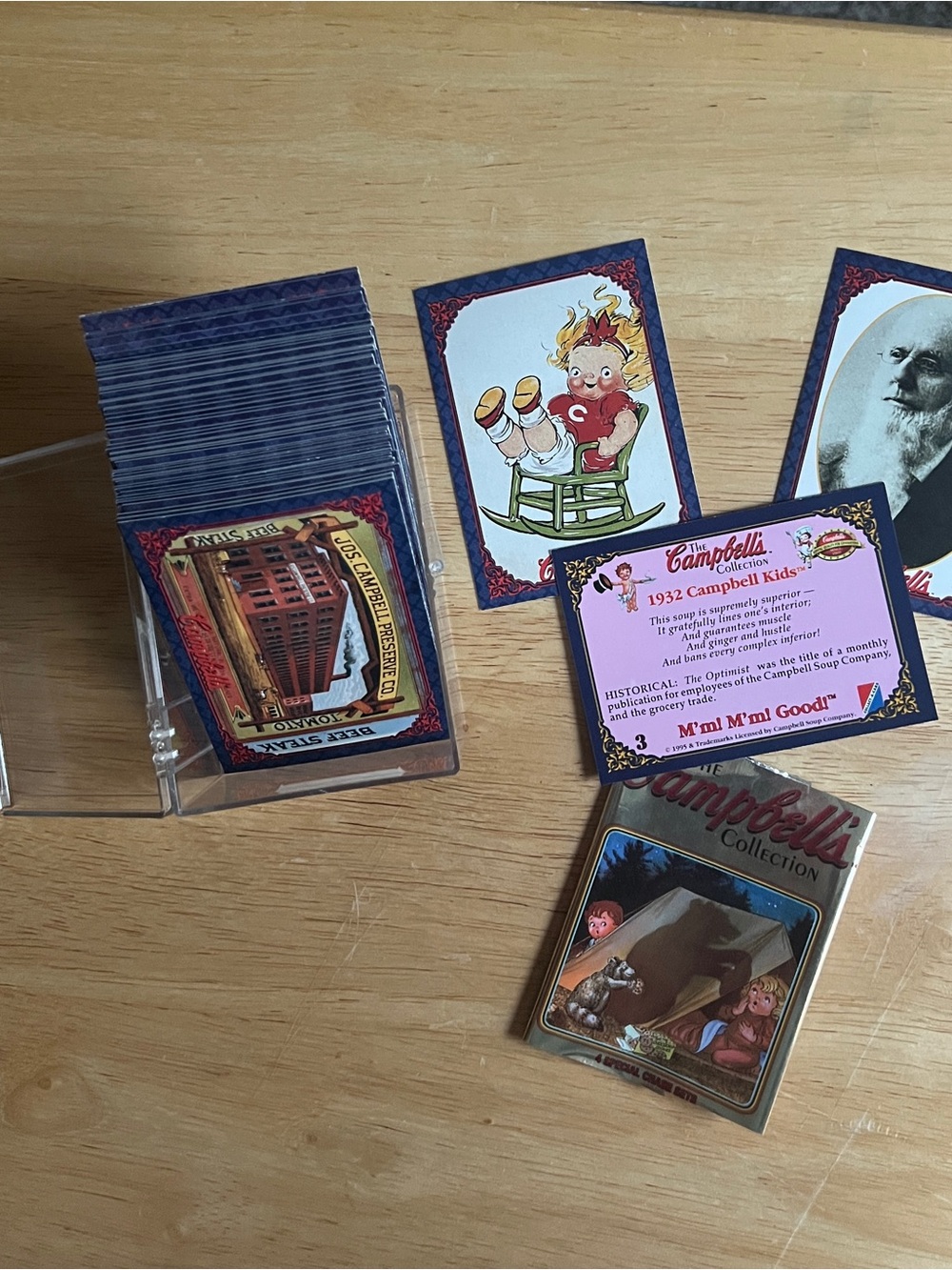 Campbell’s Soup Collection Trading Cards - Blue Border